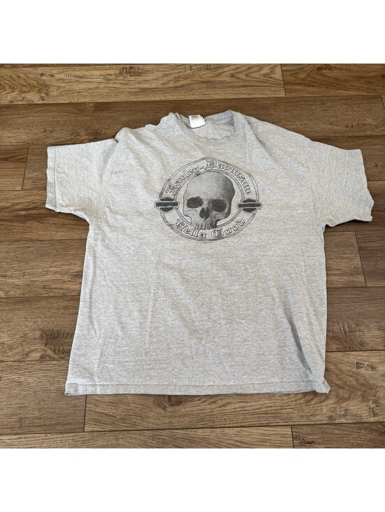 Harley-Davidson Other - Harley Davidson 2007 Grand Canyon Y2K Shirt XL Gray Skull